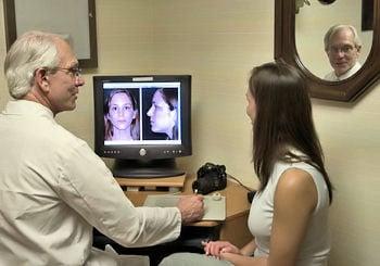 Video imaging shows you the results before you begin