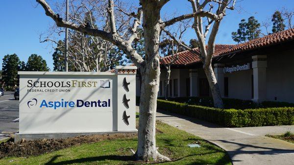 Aspire Dental is located in the Del Obispo Shopping Center