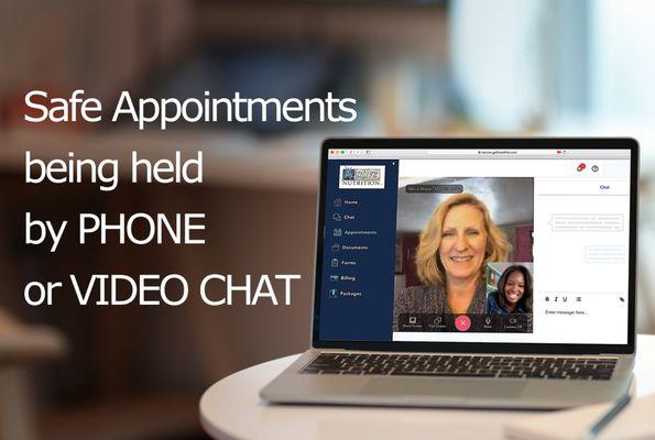 Safe appointments are being held by phone or video-chat - Online Nutrition Counseling