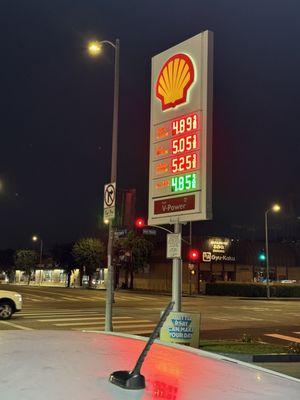 Gas prices