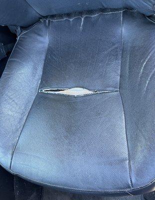 Drivers side seat - 10 yrs worth of wear and tear