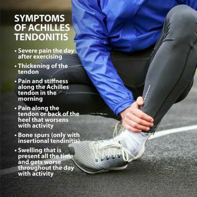 Achilles tendon pain should be evaluated appropriately with treatment by Dr Tabora, podiatrist in Wellington, Florida.