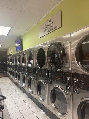 No dryers were being used lol