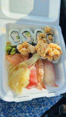 Sushi plate