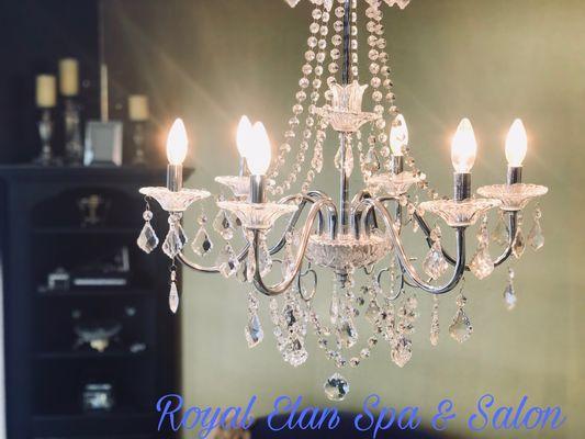 Here is some of the beauty in side Royal Elan Spa & Salon