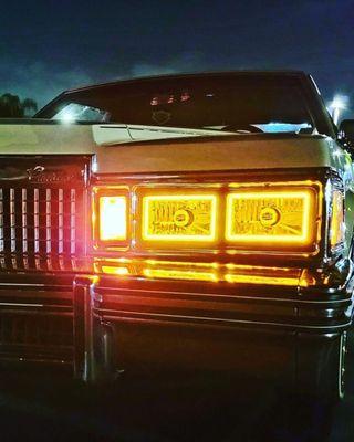 4x6 amber halo headlights