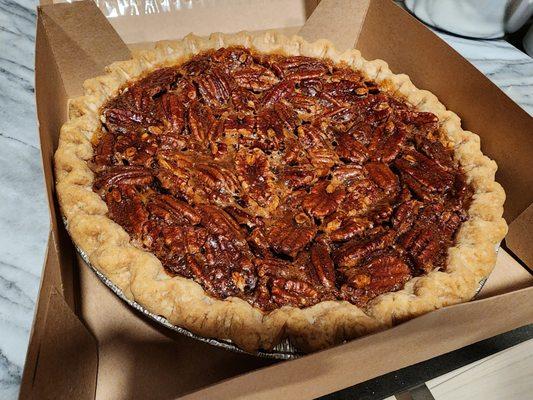 Chocolate Bourbon Pecan Pie