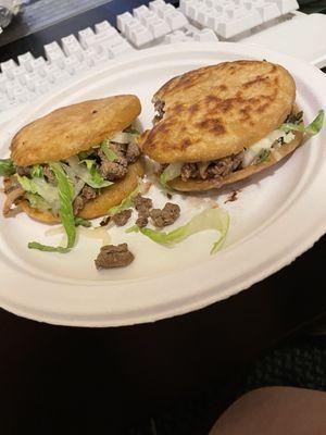 Asada Gorditas (Steak). 10/10 best Gordita's I have ever had.