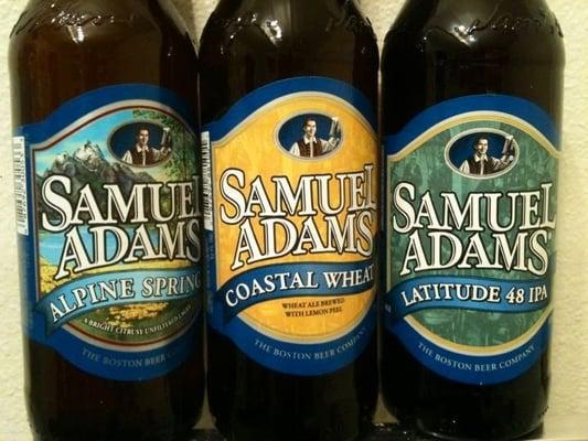 Sam Adams: Alpine Soring, Coastal Wheat & Latitude 48 - three new awesome crafts!!!