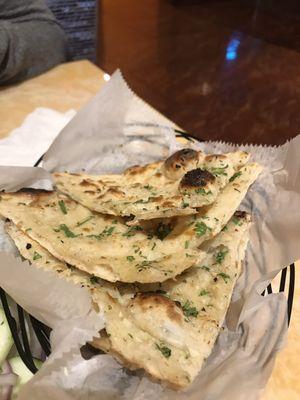 Garlic naan