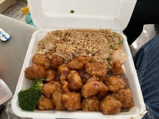 General Tsos Chicken Dinner Combo