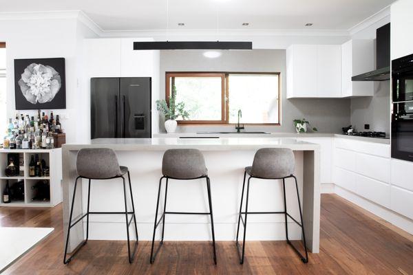 Kitchen Remodel 
- Featuring our Premium Alpine Grey Stone