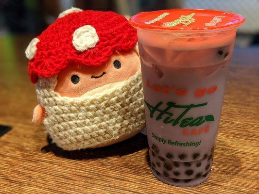 Taro milk tea :D