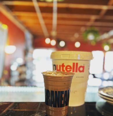 Nutella Mocha! Iced or Hot!