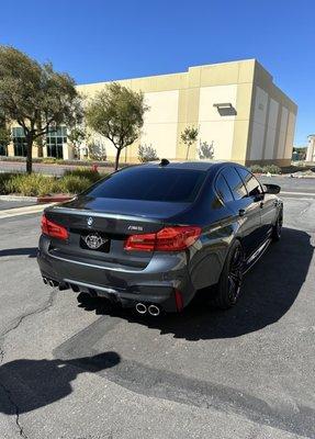 Paint correction and full ceramic coat done by SoCal Wax Shop