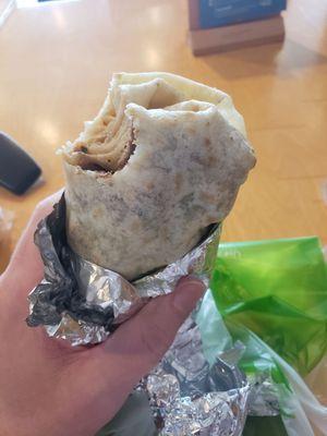 Smallest burrito ever