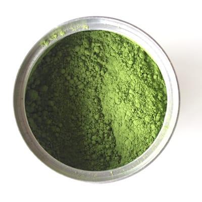 Really good matcha. Bright green, vegetal and warm, naturally a bit sweet. Not ruddy or bitter. Long finish.