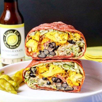 Chicken chipotle wrap