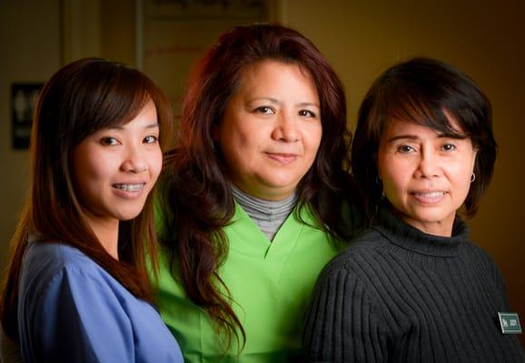 Our Westminster Just Dental Team
Vicky , Edith , & Judy (: