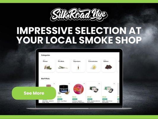 10_Silk Road NYC Cannabis Dispensary_Impressive Selection At Your Local Smoke Shop.jpg