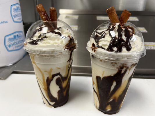 Handcrafted specialty shakes!