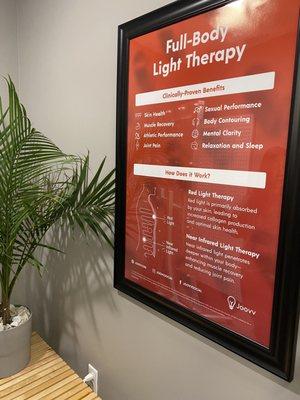 Info on Light Therapy Booth