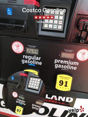 Great gas @ $2.69 a gallon