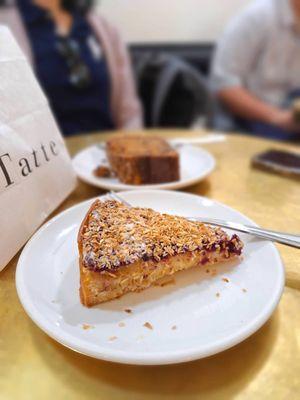 Coconut Berry Frangipane Tart