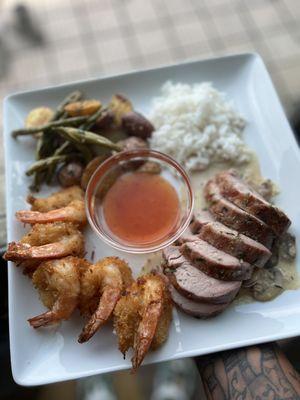 Pork tenderloin plate