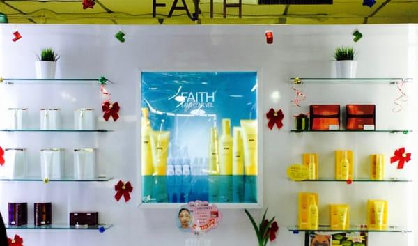 FAITH PRECARE 
 PATENTED TECNOLOGY
 DELVER FRESH COLLAGEN TO THE SKIN!!