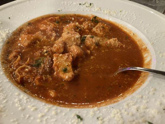 Tripe. Italian style.