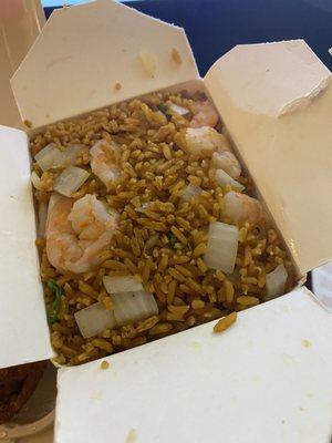 Shrimp fried rice