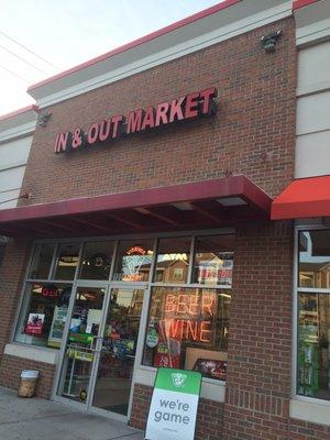 In and out market on Waxpool Road!