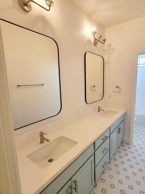 Beautiful bathroom remodel