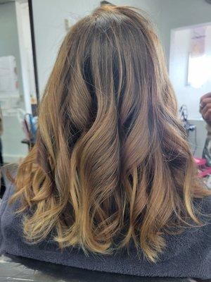 "Keeping it elegant with this balayage styling and soft perm done by our hair expert Magda ‍

Book an appointment with us today."