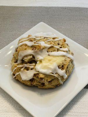 Cinnamon chip scone