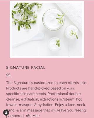 Signature Facial