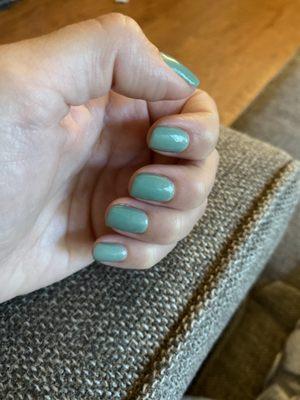 Gel manicure