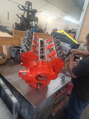 Full engine rebuild from ground up