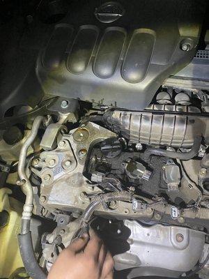 I had a misfire and my Val cover gasket was broken oil was leaking everywhere