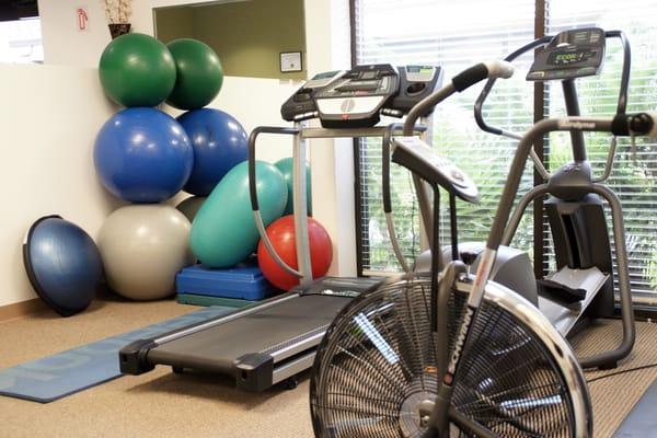 Physical Therapy exercise room at proactive physical therapy