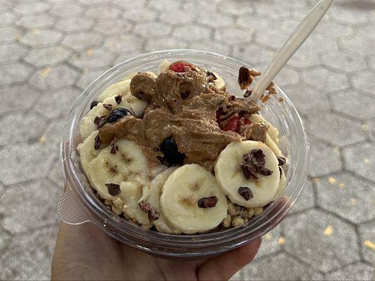 Almond Butter Acai Bowl