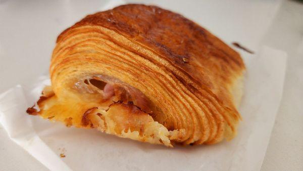 Ham and cheese croissant