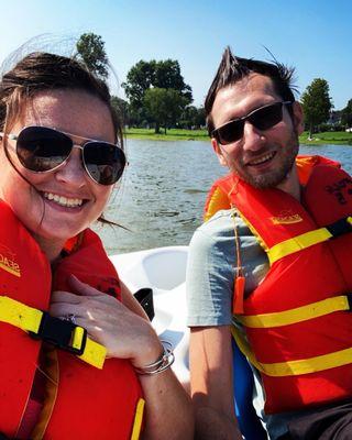 Pedal Boating on Lake Q