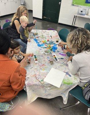 Making Parent and Child art fun!