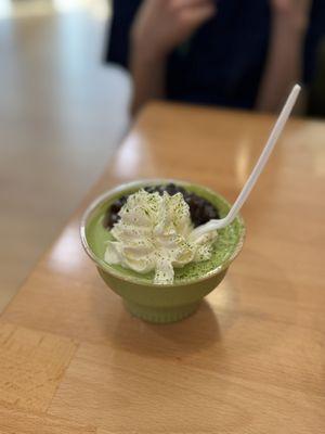 Matcha Hojicha Frappe Cream