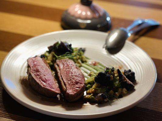 ROASTED MARY'S FARM DUCK BREAST