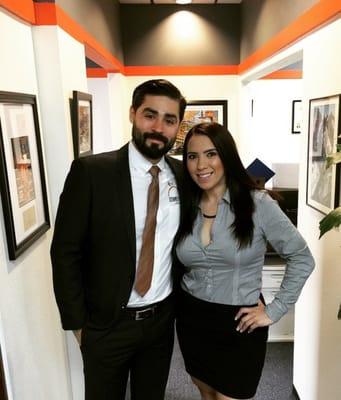 Co-Founders of Downey Tax Company Jesse T. Alvarez & Liz Samaniego