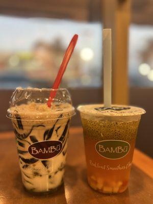 10. Bambu Favorite and Passion Fruit tea