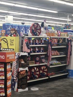 Already decorating for Fourth of July great way to make me feel old!